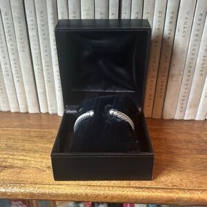 Heavy 925 Sterling Silver Twisted Cuff Bracelet